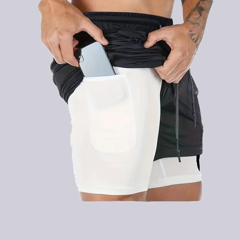 Men'S Regular Fit Sporty Breathable Quick Drying Pocket Shorts,Gym Shorts, Fall Sports Bottoms for Gym Workout Running