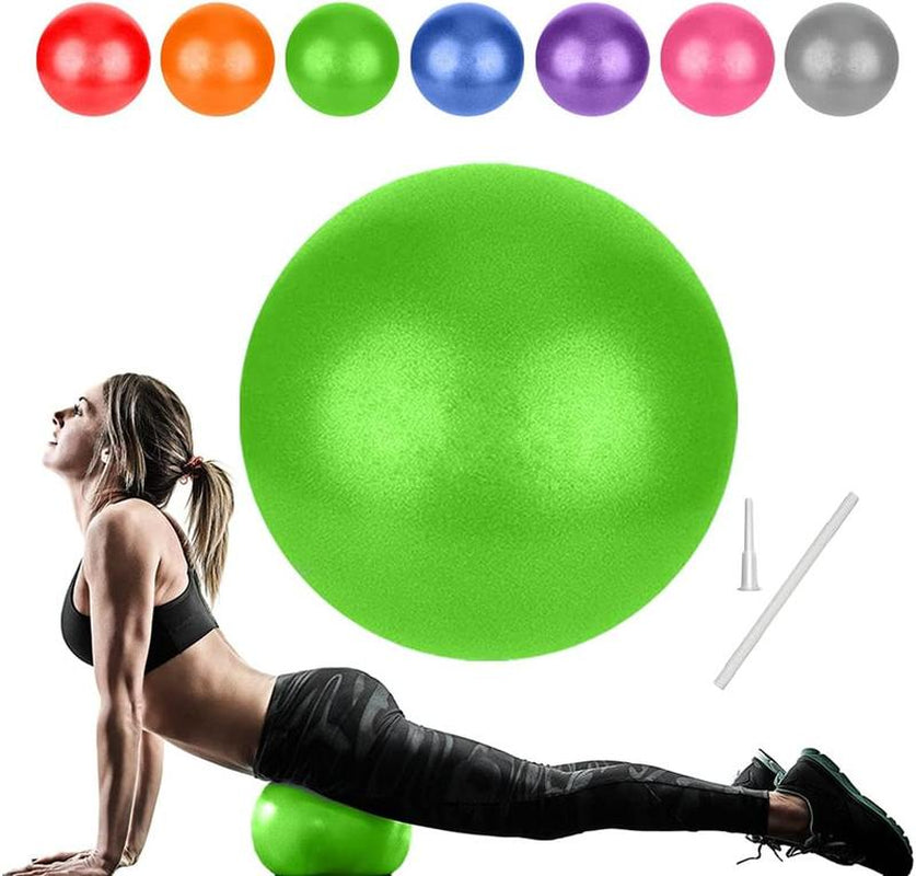 Easter Gift Small Pilates Ball - 9 Inch Mini Exercise Ball for Pilates, Yoga, and Core Training with Improved Balance