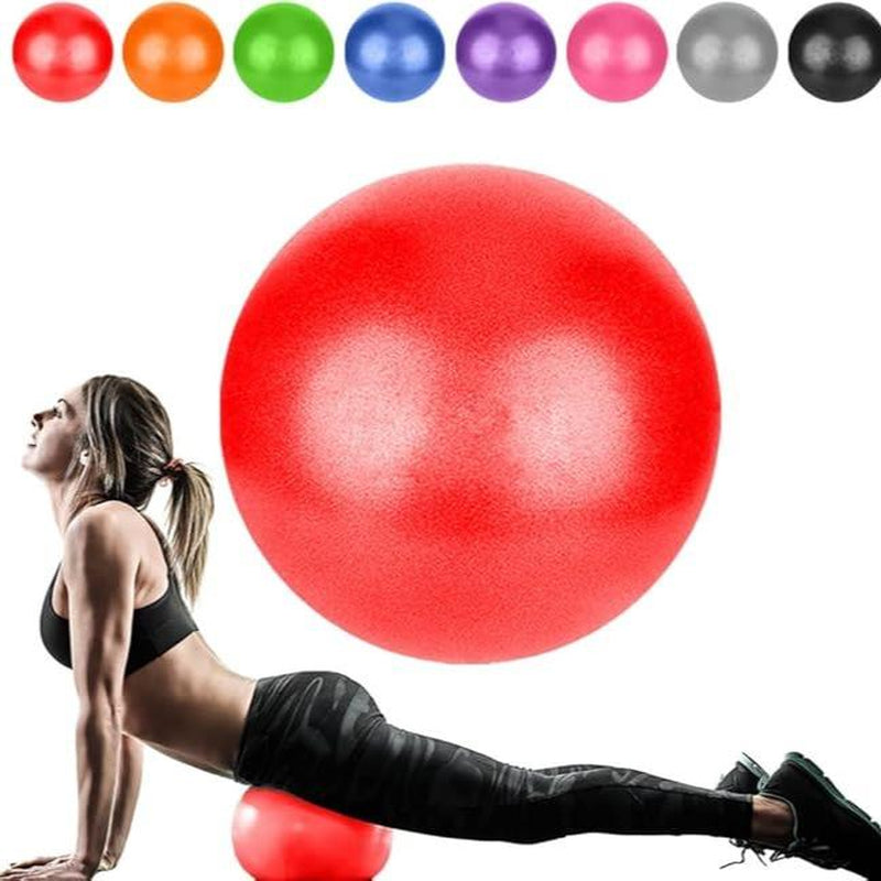 Easter Gift Small Pilates Ball - 9 Inch Mini Exercise Ball for Pilates, Yoga, and Core Training with Improved Balance