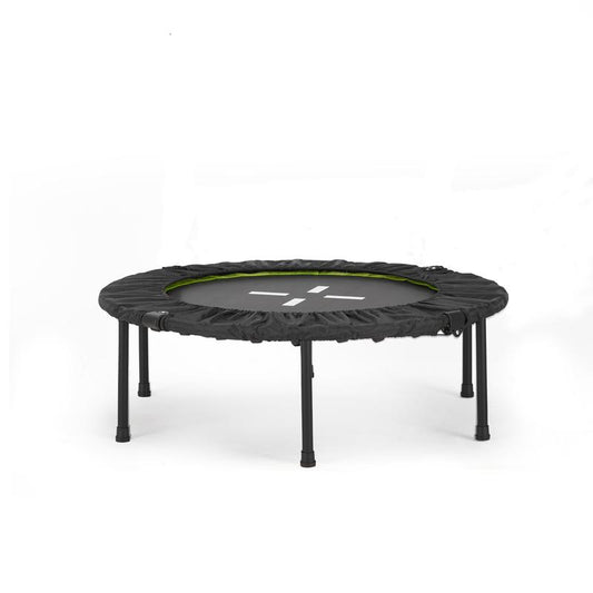 EROMMY 40/48" Foldable Mini Trampoline – Max Load 330Lbs,Adjustable Foam Handle,Fitness Rebounder for Adults,Indoor & Garden Workout