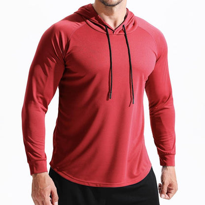 CADMUS Men'S Running Shirts Workout Long Sleeve Shirts for Hiking, Fishing, Gym Hoodies